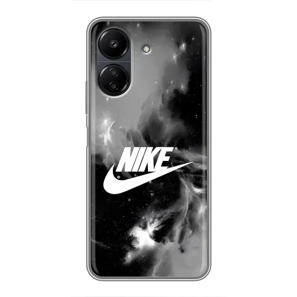 Чехол с принтом «Лого Найк» для Xiaomi Redmi 13C Чехол с принтом «Лого Найк» для Xiaomi Redmi 13C