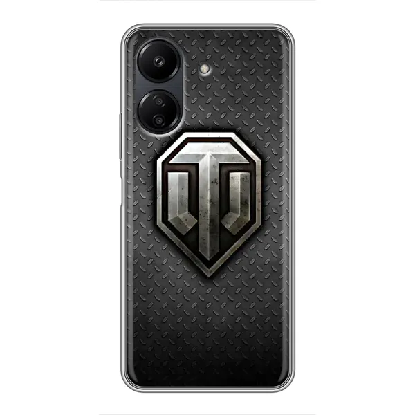 Чехол с принтом «Лого Tanks» для Xiaomi Redmi 13C Чехол с принтом «Лого Tanks» для Xiaomi Redmi 13C