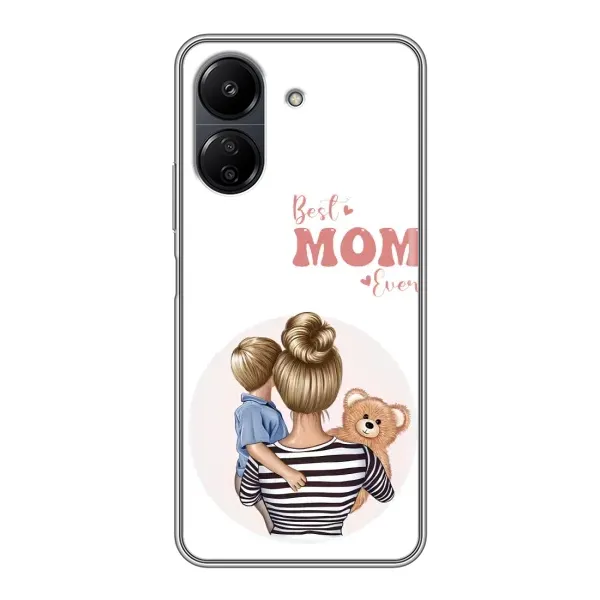 Чехол с принтом «Мама и сын» для Xiaomi Redmi 13C