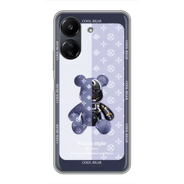 Чехол с принтом «Медвежонок LV» для Xiaomi Redmi 13C