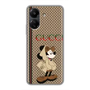 Чохли  GUCCI для Xiaomi Redmi 13C (AlphaPrint) (Mickey GUCCI)