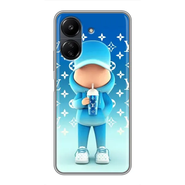 Чехол с принтом «Парень LV» для Xiaomi Redmi 13C