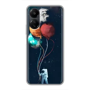 Космічні Чохли для Xiaomi Redmi 13C (VPrint) (Планети кульки)