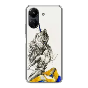Чохли (Доброго вечора, ми за України) для Xiaomi Redmi 13C (AlphaPrint) (Перемога)