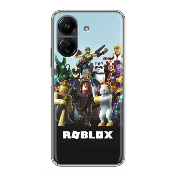 Чехол с принтом «ROBLEX» для Xiaomi Redmi 13C