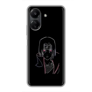Чохли на тему: Ітачи Учіха для Xiaomi Redmi 13C (AlphaPrint) (силует Ітачі)