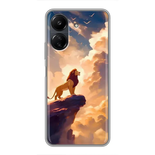 Чехол с принтом «Симба на скале» для Xiaomi Redmi 13C Чехол с принтом «Симба на скале» для Xiaomi Redmi 13C
