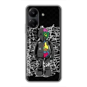 Чохли для Xiaomi Redmi 13C - Bearbrick Louis Vuitton (PREMIUMPrint) (Стиль Bearbrick)