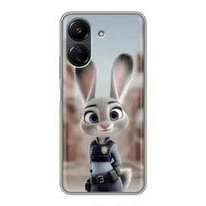 Чехол Зоотрополіс на Xiaomi Redmi 13C (Офицер Джуди Хоппс)