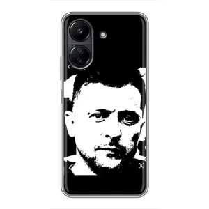 Чохол для Xiaomi Redmi 13C (AlphaPrint - с принтом Зеленського) (Зеленский АРТ)