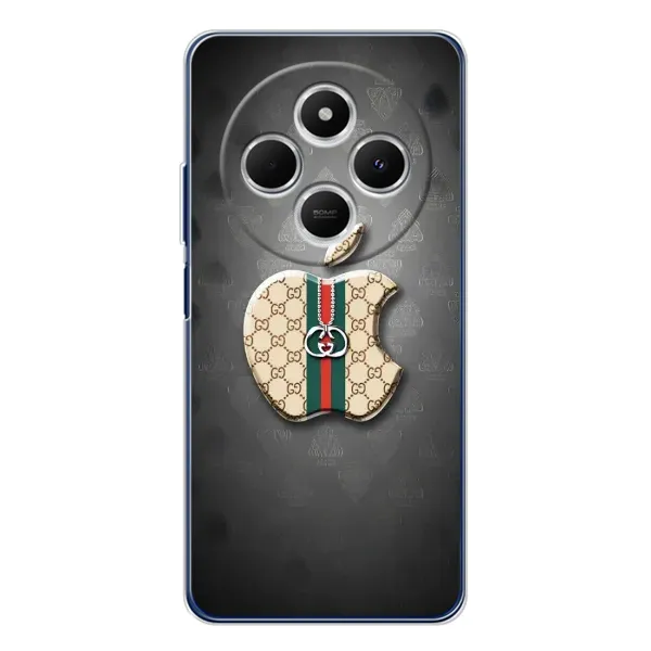 Чохол з принтом «Apple gucci» для Xiaomi Redmi 14C