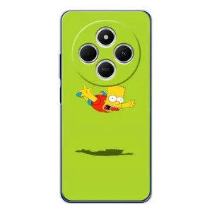 Чехол с Симпсонами для Xiaomi Redmi 14C (VPrint)