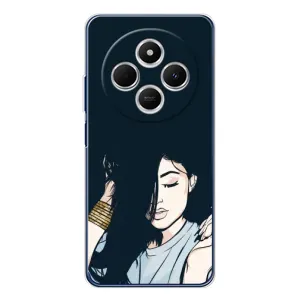 Чехол с принтом «Красивая девочка» для Xiaomi Redmi 14C