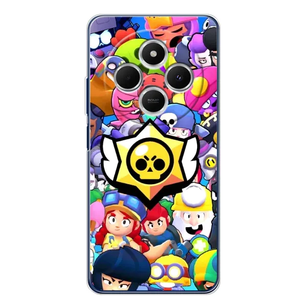 Чехол с принтом «Лого Brawl Stars» для Xiaomi Redmi 14C