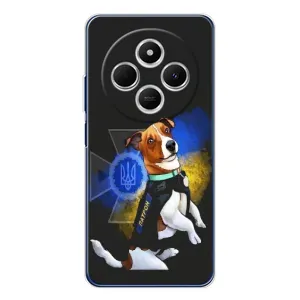Чехлы с картинкой собаки Патрон для Xiaomi Redmi 14C (AlphaPrint) (Патрон собачка)