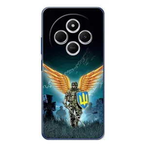 Чехлы с картинкой ЗСУ для Xiaomi Redmi 14C (AlphaPrint) (Солдат ЗСУ)