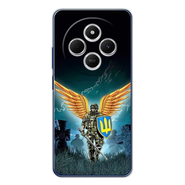 Чохол з принтом «Солдат ЗСУ» для Xiaomi Redmi 14C