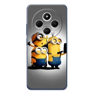 Чехол с принтом «Три миньона» для Xiaomi Redmi 14C