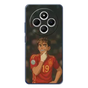 Чохол з футболістом Ламін Ямаль Xiaomi Redmi 14C (Ямаль аніме)
