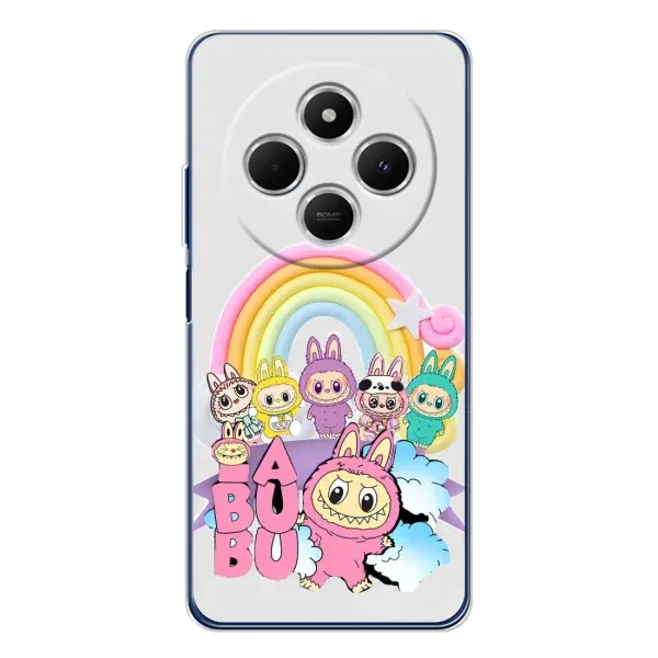 Чохол з принтом «Фон Лабубу» для Xiaomi Redmi 14R 5G