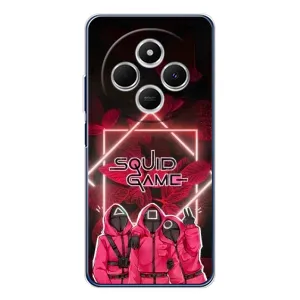 Чохол Гра в кальмара для Xiaomi Redmi 14R 5G (Охоронці Гра кальмара)