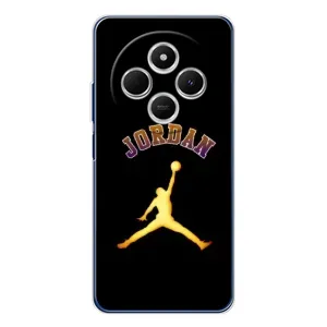 Чехлы для Xiaomi Redmi 14R 5G - с картинкой JORDAN (AlphaPrint) (Jordan Gold)