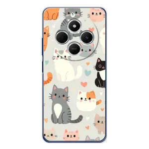 Чохол з малюнком кіт на Xiaomi Redmi 14R 5G (Колаж котів)