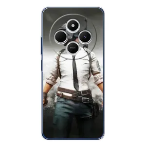 Чехол PUBG для Редми 14р 5Джи (AlphaPrint) (Пабг мен)