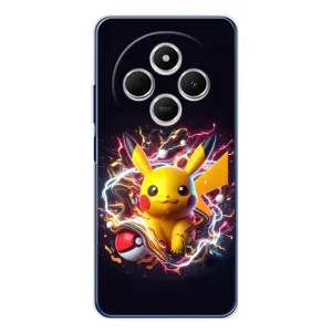 Чохол з Пікачу на Xiaomi Redmi 14R 5G (Пікачу з м'ячем)