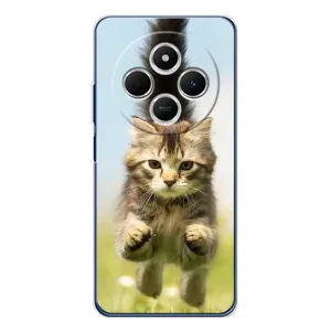 Чохли з Котиками для Xiaomi Redmi 14R 5G (VPrint) (Прижок кота)