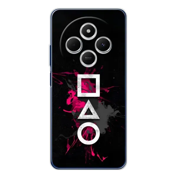 Чохол з принтом «Символи Гра кальмара» для Xiaomi Redmi 14R 5G
