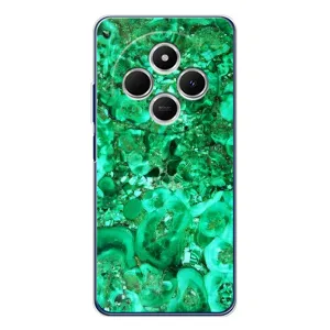 Мраморный чехол на Xiaomi Redmi 14R 5G (VPrint) (Салатный Мрамор)