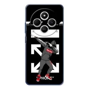 Чехол для Xiaomi Redmi 14R 5G с картинкой Supreme (AlphaPrint) (Суприм)