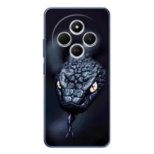 Чохол з картинкою 'Хижаки' для Xiaomi Redmi 14R 5G (Чорна змія)