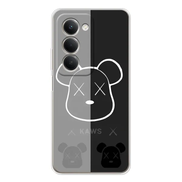 Чехол с принтом «БеарБрик глаза» для Xiaomi Redmi 15 5G