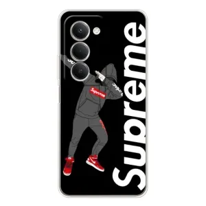 Чехол для Xiaomi Redmi 15 5G с картинкой Supreme (AlphaPrint) (Деб Суприм)