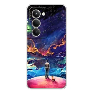 Космические Чехлы для Сяоми Редми 15 5G (VPrint) (Галактический вид)