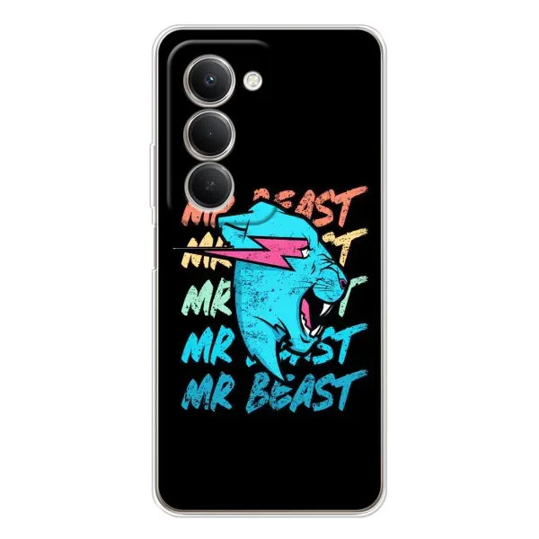 Чохол з принтом «logo Mr beast» для Xiaomi Redmi 15 5G