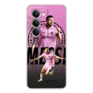 Чехлы для Сяоми Редми 15 5G - Лео Месси Маями (Messi Miami)