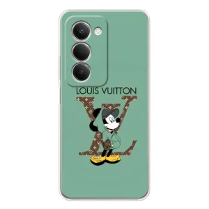 Чехлы Луи Витон для Xiaomi Redmi 15 5G (AlphaPrint - LOUIS VUITTON) (Микки Маус LV)