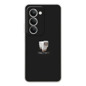 Чехол Майнкрафт на Xiaomi Redmi 15 5G (AlphaPrint) Minecraft (Овечка Майнкрафт)