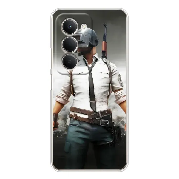 Чохол з принтом «Пабг мен» для Xiaomi Redmi 15 5G Чохол з принтом «Пабг мен» для Xiaomi Redmi 15 5G