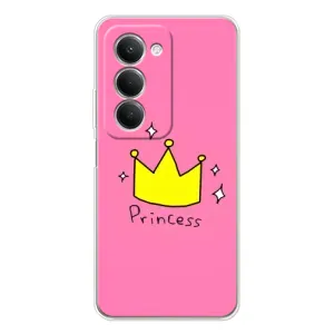 Чехол с картинкой (Стильные) для Сяоми Редми 15 5G - (AlphaPrint) (Princess)
