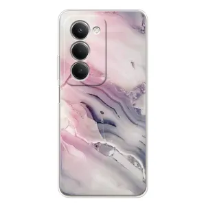 Мраморный чехол на Xiaomi Redmi 15 5G (VPrint) (Пурпурный Мрамор)
