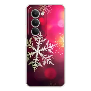 Новогодние Чехлы для Сяоми Редми 15 5G (VPrint) (Снежинка)