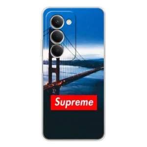 Чехол для Xiaomi Redmi 15 5G с картинкой Supreme (AlphaPrint) (Стиль Supreme)