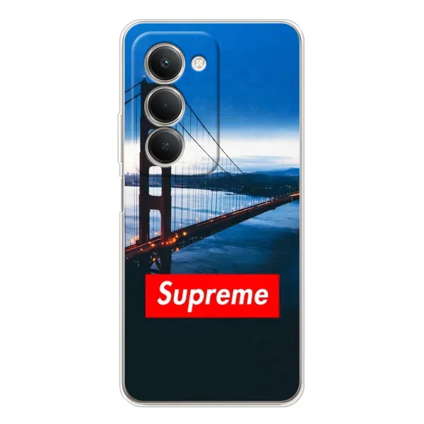 Чехол с принтом «Стиль Supreme» для Xiaomi Redmi 15 5G Чехол с принтом «Стиль Supreme» для Xiaomi Redmi 15 5G