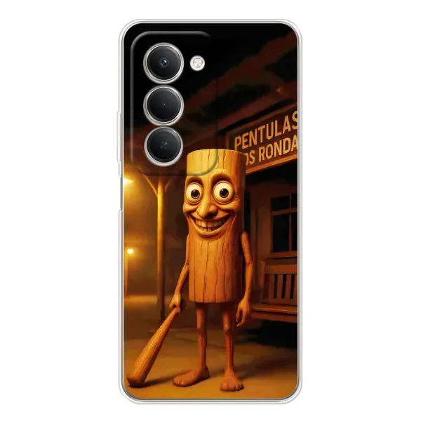 Чохол з принтом «Тунг тунг сахур» для Xiaomi Redmi 15 5G Чохол з принтом «Тунг тунг сахур» для Xiaomi Redmi 15 5G