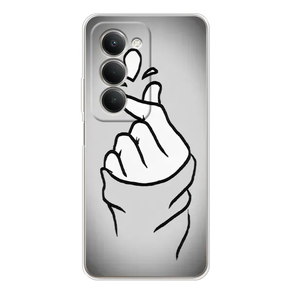 Чехол с принтом «Значок Love» для Xiaomi Redmi 15 5G
