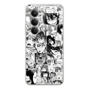 Чохол з принтом «Ahegao manga» для Xiaomi Redmi 15